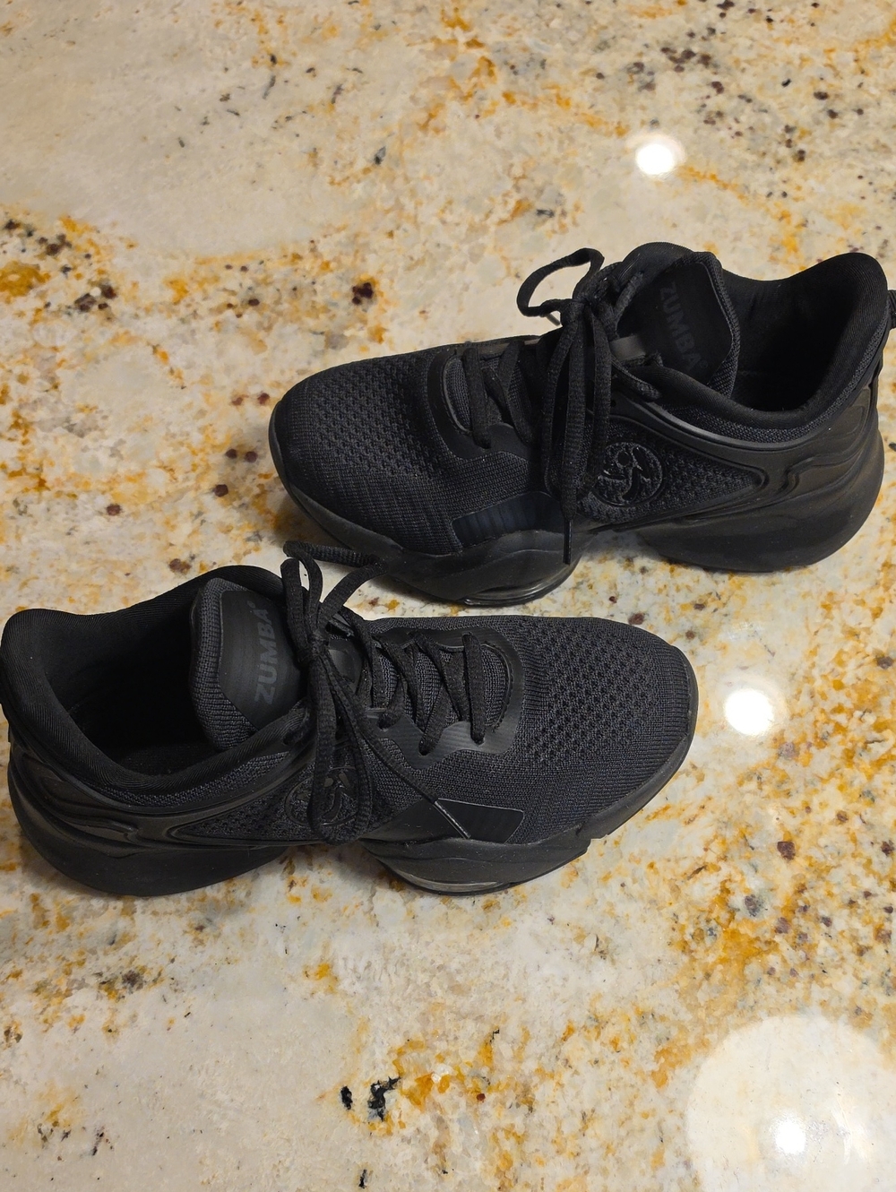 Zumba Fitness Black Women's Athletic Sneakers
